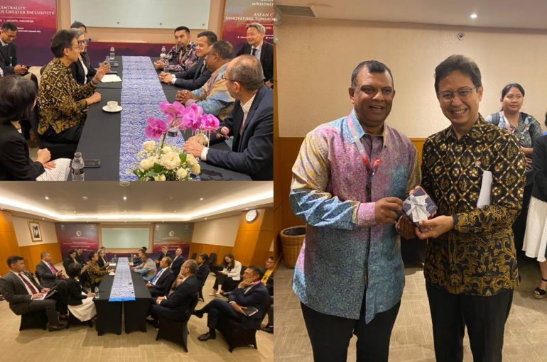 Courtesy Meeting with the Minister of Health of the Republic of Indonesia H.E Budi Sadikin