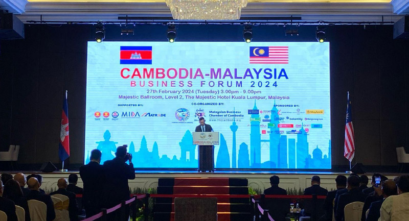 Cambodia-Malaysia Business Forum 2024, 27 Feb 2024