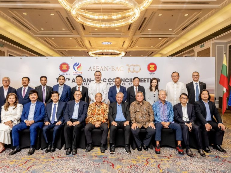 Malaysia Hosts The 100th Asean Business Advisory Council (ASEAN-BAC) Meeting in Kuala Lumpur, 25 April 2024