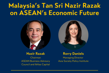 Malaysia’s Tan Sri Nazir Razak on ASEAN’s Economic Future