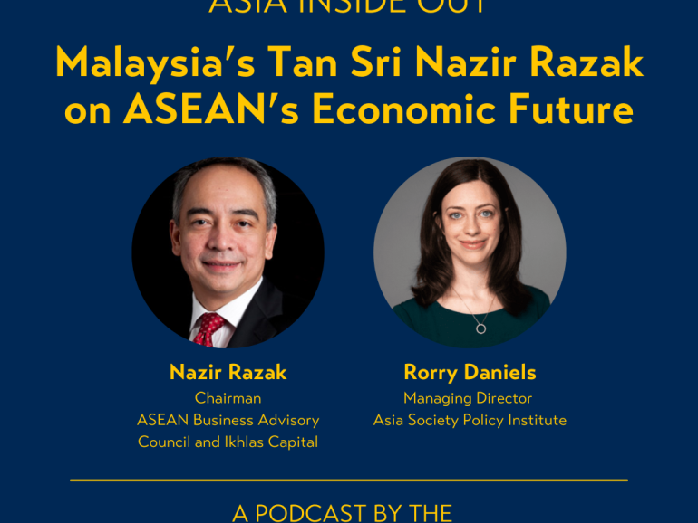 Malaysia’s Tan Sri Nazir Razak on ASEAN’s Economic Future